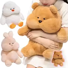 Cute Pink Rabbit Duck Bear Plush Toy