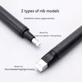 Push Type Pencil Eraser for Drawing & Writing