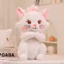 Disney cute cartoon Marie Cat Plush Toys Disney cute Soft Stuffed Dolls