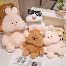 Cute Pink Rabbit Duck Bear Plush Toy