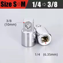 Telescopic Socket Ratchet Wrench 72-Tooth Adjustable Head Quick Release Automotive Repair Tool