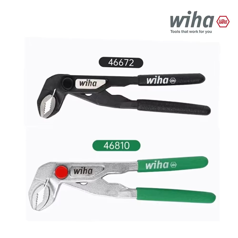 Wiha Mini Water Pump Pliers Adjustable EDC 46672 46810