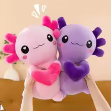 Cute Axolotl Plush Toy – Soft Stuffed Animal