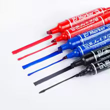 10Pcs Twin Tip Permanent Markers for Art & School