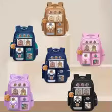 Capybara School Backpack, Waterproof Kids Backpack, Large Capacity Student Book Bag