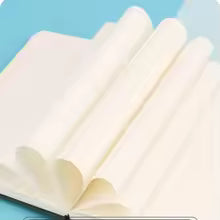 A5PU blank notebook 160 sheets/320 pages, drawing and sketching notebook, 5.75 X 8.38