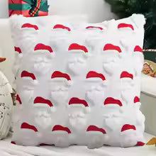 Halloween Imp Pillow Cover – Black & White Holiday Decor