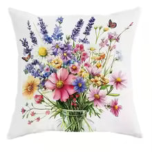 Luxurious Gold - embellished Floral PillowcasesLiving room sofa cushion cover,