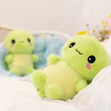 Apple Turtle Plush Toy Soft Stuffed Animal Pillow