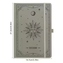 A5PU blank notebook 160 sheets/320 pages, drawing and sketching notebook, 5.75 X 8.38