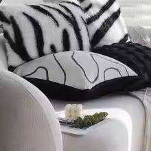 Jacquard Chenille Throw Pillow Cover 45x45cm