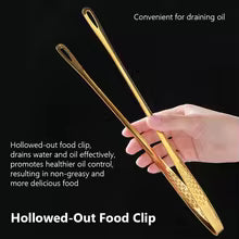 2Pcs Stainless Steel Tongs for Cooking, Non-Slip Grilling BBQ, Serving Salad, Turning Steak & Flipping Food Tongs Kitchen Tool