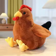Big Rooster Plush Toy – Cute Stuffed Chicken