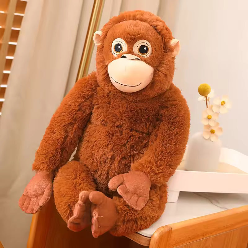 66cm Cartoon Gorilla Plush Toy Chimpanzee Monkey Soft Stuffed Doll