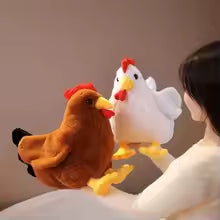 Big Rooster Plush Toy – Cute Stuffed Chicken