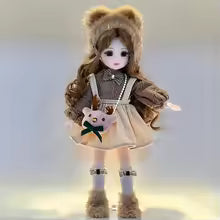 30cm BJD Doll – Lolita Fashion Dress