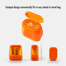 Double Hole Pencil Sharpener for Students