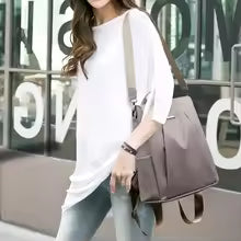 Waterproof Oxford Women Backpack Fashion Anti-Theft School Bagpack Luxury Designer Female Large Capacity Travel Shoulder Handbag