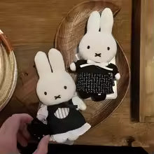 :Miffy Plush Keychain – Cute Bunny Bag Charm