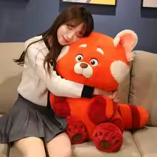 Disney Anime Cartoon Turning Red Youth Metamorphosis: Red Panda Kawaii