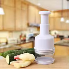 Manual Food Chopper Vegetable Cutter for Onion Garlic & Herbs