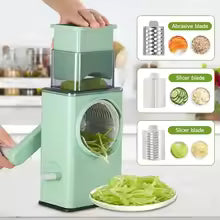 Multifunctional Rotary Vegetable Slicer & Chopper
