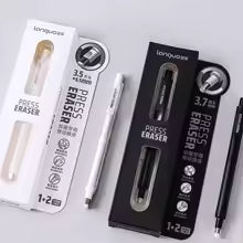 Push Type Pencil Eraser for Drawing & Writing
