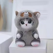 Mofusand Cat Plush Keychain Bag Pendant