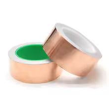20M Conductive Copper Foil Tape Adhesive Single Double Sided EMI Shielding Tape 5–50mm
