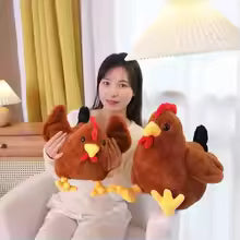 Big Rooster Plush Toy – Cute Stuffed Chicken