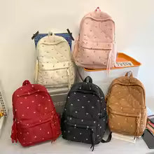 New Large Capacity Children's School Backpack Lightweight Bow Students Schoolbag School Bags Boys Girls Tutoring Bag Laptop Bag