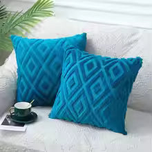 Modern Rhombus Velvet Throw Pillow Cover 45x45cm