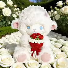 Cute Little Sheep Plush Toy