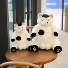 Big Belly Cat Plush Toy, Cute Stuffed Animal