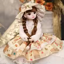 30cm Movable Princess Doll – Dress Up Toy