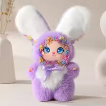 Cute Rabbit Plush Pendant – Vinyl Doll Keychain