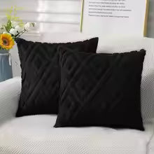 Modern Rhombus Velvet Throw Pillow Cover 45x45cm
