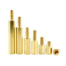 M2 M2.5 M3 M4 M5 M6 M8 Hex Brass Standoff Board Rack Stud Hexagon
