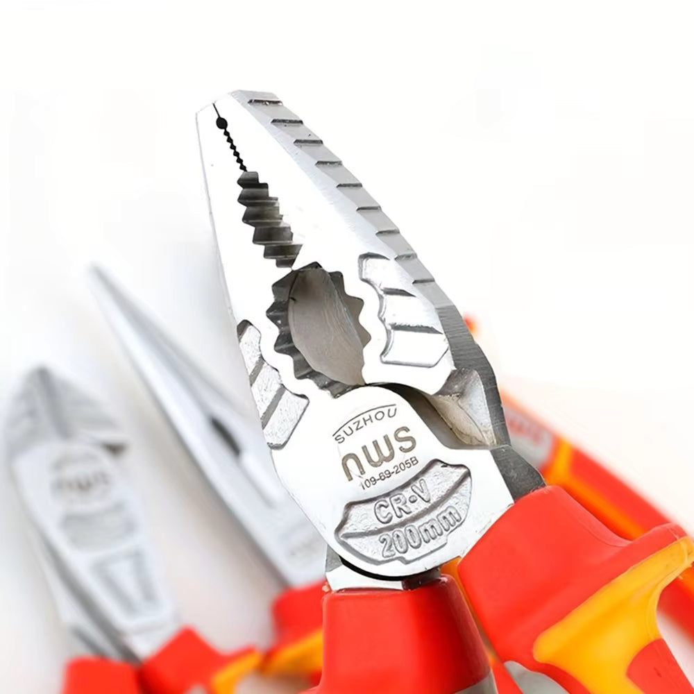 Multifunction Wire Stripper Diagonal Pliers Wire Cutter Long Nose Side Cutter
