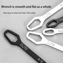 3-17/ 8-22mm Universal Torx Wrench Self-tightening Adjustable Wrench Board Double-head Torx Spanner Hand Tools for Factory