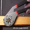 6/8 Inch Magic Adjustable Wrench Multifunctional Hand Tool