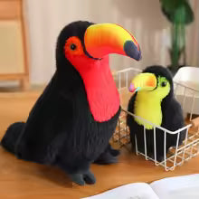 20/30/40cm Toco Toucan Plush Toy, Cute Soft Bird