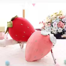 25/40CM Strawberry Plush Toy Pillow Soft Fruit Cushion