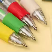 1/2/3/4/5PCS Cute Soccer Four-color Ballpoint Pen Cartoon Multi-color Mini Journal Writing Pens Boy Kids Stationery