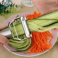 4-in-1 Stainless Steel Vegetable Grater – Potato, Carrot & Cucumber Slicer