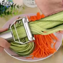 4-in-1 Stainless Steel Vegetable Grater – Potato, Carrot & Cucumber Slicer