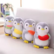 25cm Kawaii Penguin Plush Toy, Soft Stuffed Animal