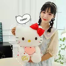 30cm Hello Kitty Plush Toy – Flower Dress