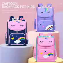 Kids School Backpack, Cute Unicorn Backpack for Girls & Boys