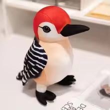 20cm Woodpecker Plush Toy, Cute Colorful Bird